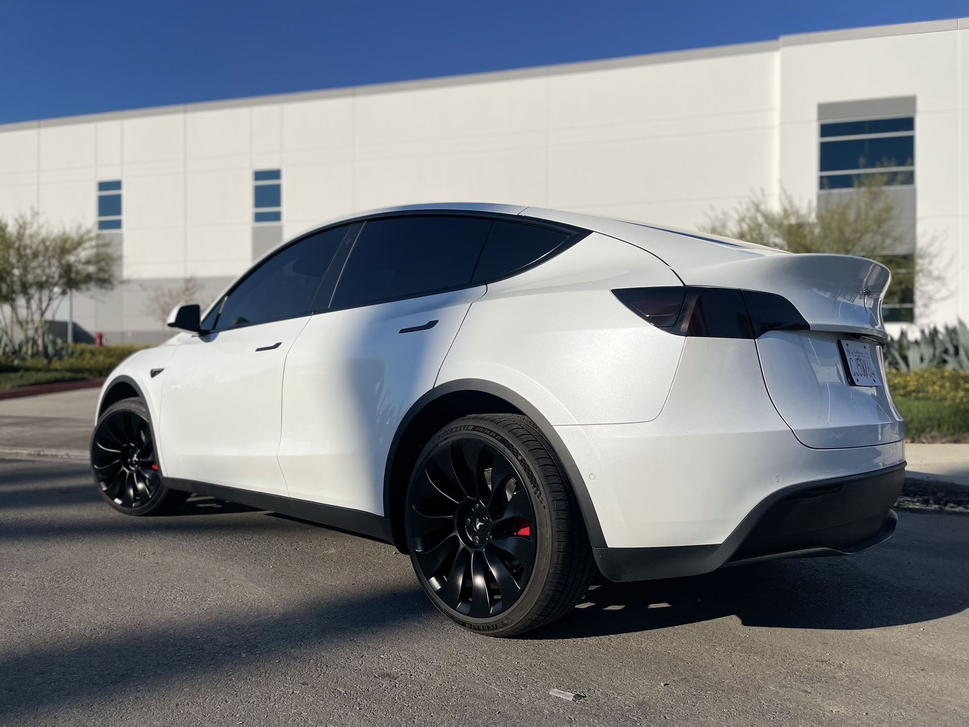 20” Tesla Porsche BMW Rivian Honda 19” Powder Coat Wheels 18 Inch Calipers