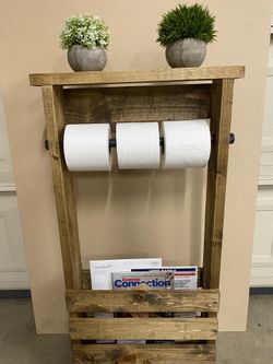 Farmhouse Toilet paper holder