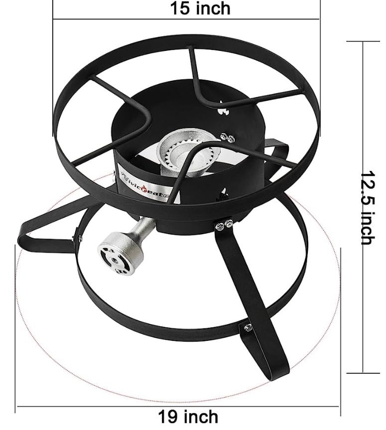 Quemadores Super Pontentes De Gas Propano Nuevo Con Mangera I Regulador/ High Presure Burners With Hose