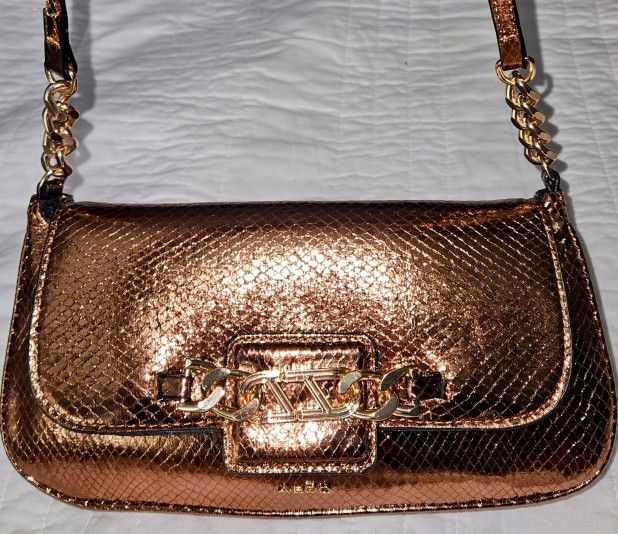 NEW Aldo Metalic Bronze Purse