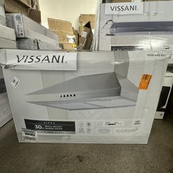 Siena 30 in. 350CFM Convertible Pyramid Wall Mount Range Hood in Stainless Steel with Charcoal Filter and LED Lighting