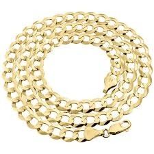 8.5MM*** 22INCH***10K REAL GOLD...NOT PLATED