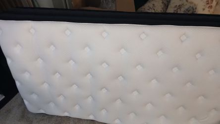 Twin size bed,matress, and headboard