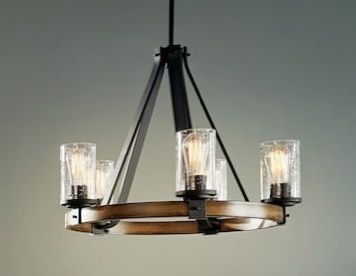 Industrial farmhouse lighting