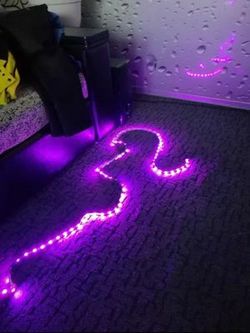 5M RGB LED Strip Light 5050 SMD Diode RGB Tape Waterproof Flexible LED Ribbon 30D/M With Remote Controller + DC12V Power Adapter