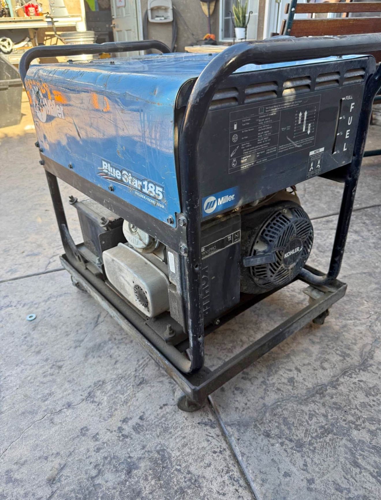 Miller 185 Blue start Welder