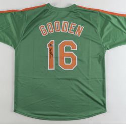 Dwight "Doc" Gooden Signed Jersey  black Friday