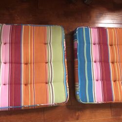 Cushion Ottoman From Pottery Barn 