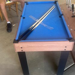 Foosball & Pool table