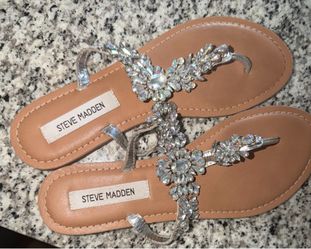 Steve Madden crystal sandal