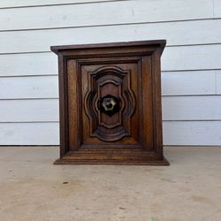 Vintage French Apothecary Cabinet, End Table, Nightstand, Or Spice Cupboard.