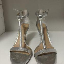 Gianni bini sale silver shoes