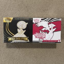 Pokemon Mega Evolutions & White Flare ETB