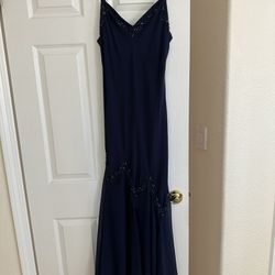 Vintage XSCAPE Blue Bridesmaid/Prom Dress size 8P