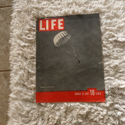 Vintage Life Magazine  March 22 1937