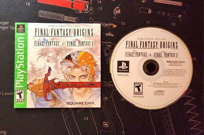 Final Fantasy Origins (PS1) - Greatest Hits - *DISC & MANUAL ONLY*