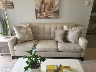Linen Couch