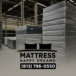 Brand New Full Size Box Spring – Factory Direct! Also available in Twin, Queen, King & California King. Ask about our Same-Day Delivery