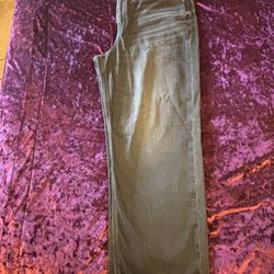 American Eagle High Rise Baggy Straight Jeans. Gray/concrete Color