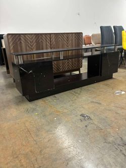 70" Modern TV Stand TVs Up to 80 inch, Luxury LED Light Entertainment