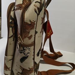 Signature Horse Pattern Bagpack
