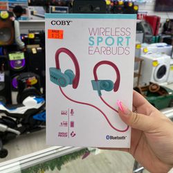 COBY Wireless Sport EarBuds 