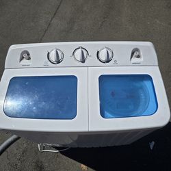 portable twin-tub washing machine, likely a model similar to those sold by Costwa
