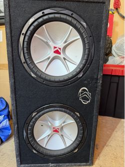 12” inch kicker speakers