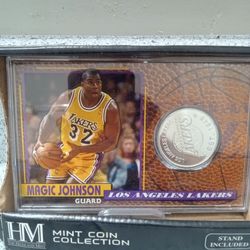 Magic Johnson HM Mint Coin Collection 