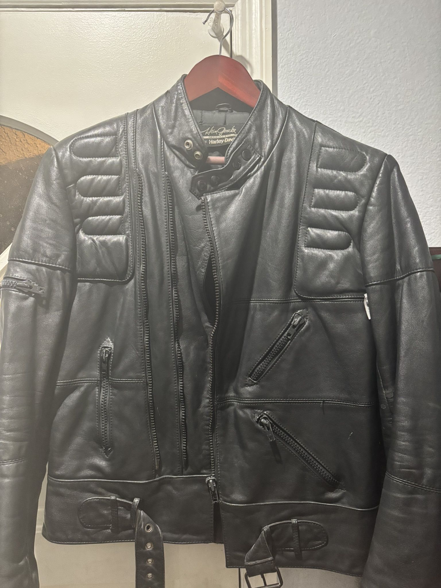 Vintage Harley Davidson Leather Jacket