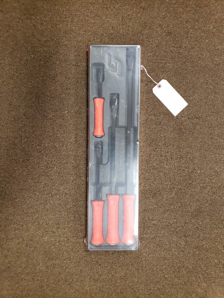 NEW Snap On SPBS704AO Orange 4 Piece Striking Prybar Set