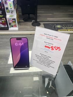 iPhone 15 128GB T-Mobile Blue C0325-1703