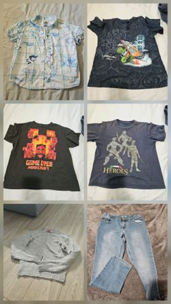 Clothes For Boys $ 1 Each  ( Size 10-12) 