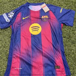 Size L Brand New Barcelona Jersey 