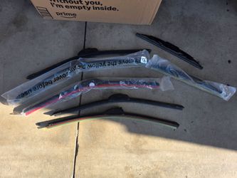 Lot of new wiper blades