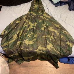 Camo Poncho