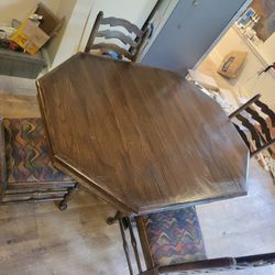 Dining Room Table And 4 Chairs