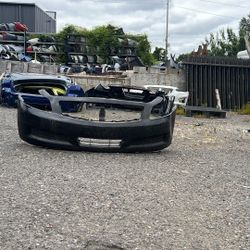 2007 To 2008 Infiniti G35 Front Bumper #B562 IN1000 234