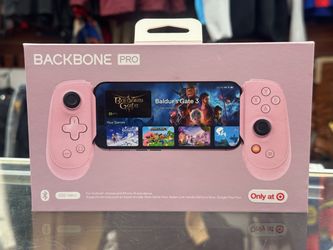 Backbone Pro Mobile Gaming Controller USB-C Pink for iPhone 15+ Android Open Box