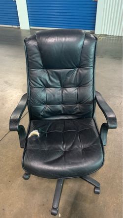 Executive Leather Office Rolling Chair
