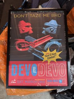 Devo concert poster club Nokia 2011