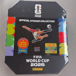 PANINI FIFA WORLD CUP OFFICIAL STICKER COLLECTION STADIUM BOX