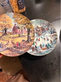 Vintage plate