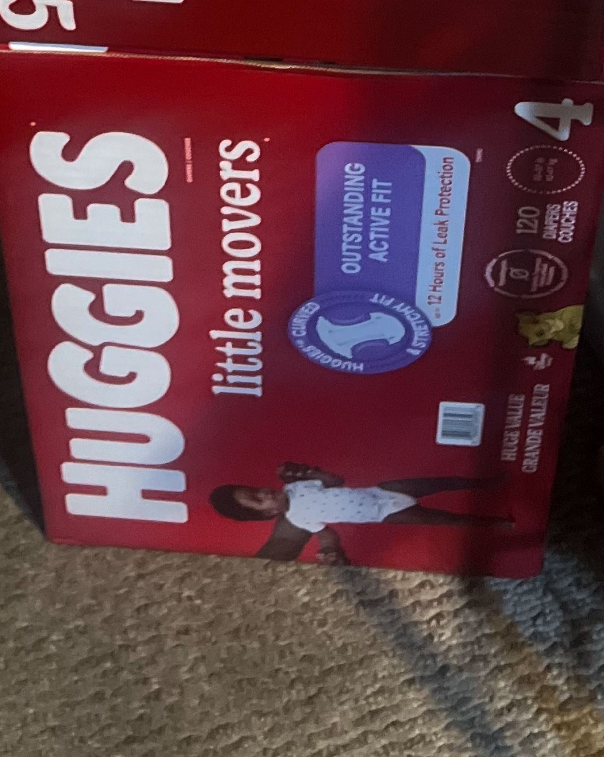 Huggies Size 4 120 Count