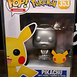 Silver Anniversary Pikachu Funko