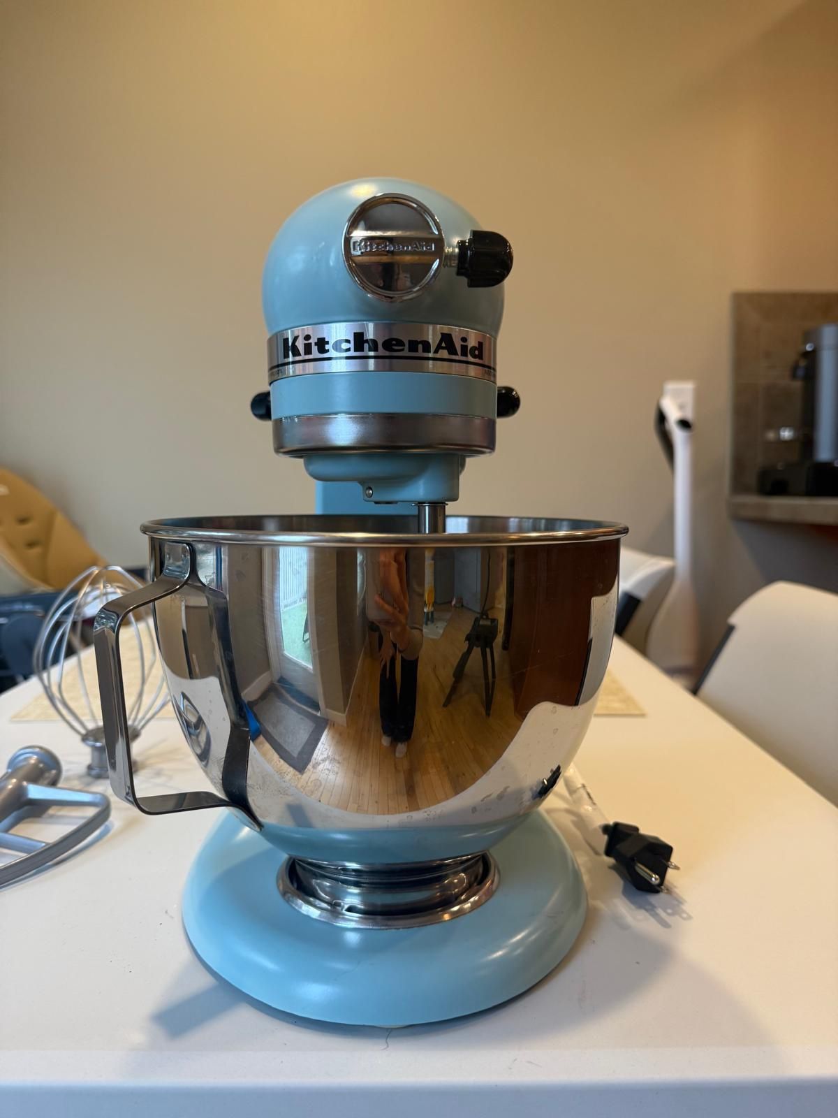 KitchenAid Artisan Series 5-Qt Stand Mixer – Ice Blue