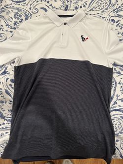Texans Polo Shirt Size Medium