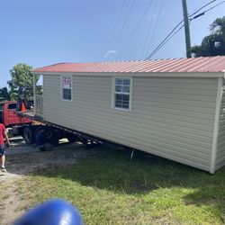 Sheds Relocated , Movemo Casita De Patio Container Rv Trailer Crane Available 