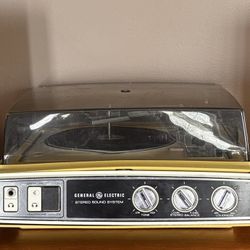 Vintage GE Stereo System – Early 1970s – All Original🌼Read FULL Description Below🌼
