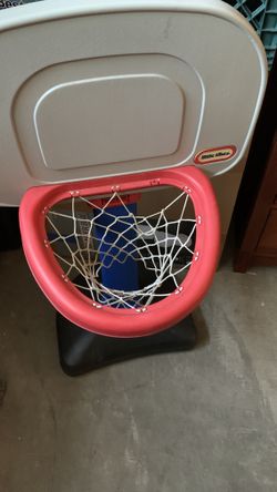 Toddler basketball hoop.